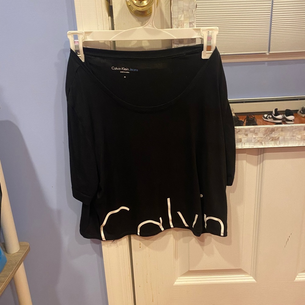 Calvin Klein Cropped Tee